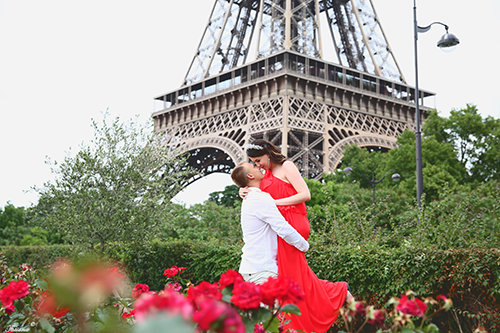 Love-story in Paris